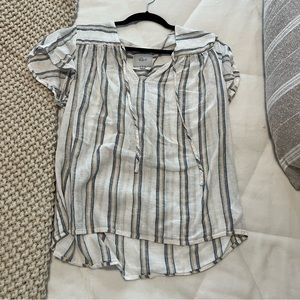 Rails striped top